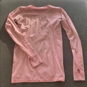 Lululemon long sleeve quick try t-shirt